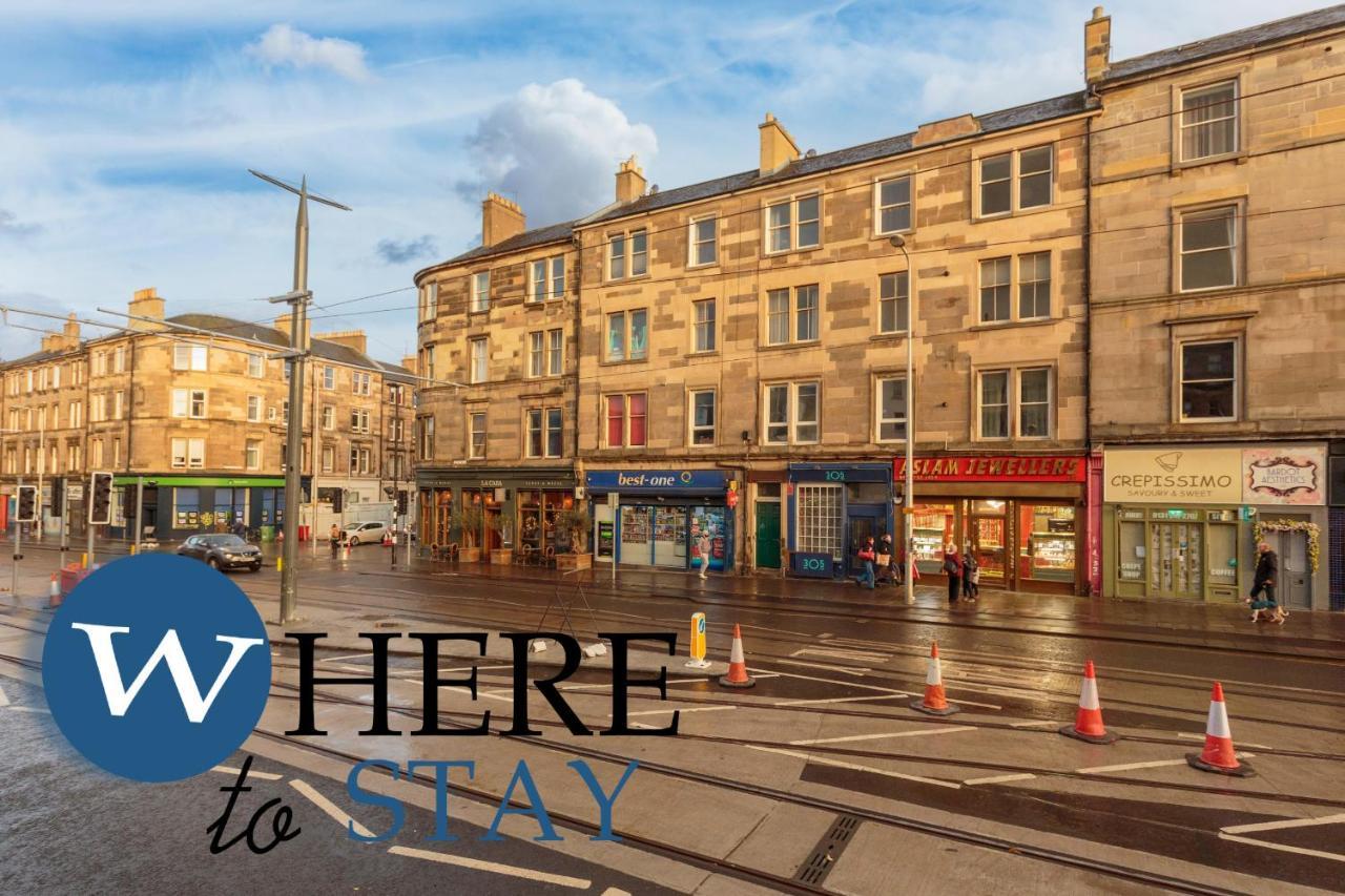 Delightful 2 Bedroom Apartment In Leith エディンバラ エクステリア 写真